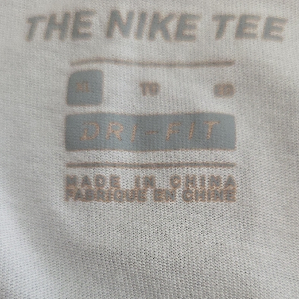 Nike White Tank Top with Red and Purple Stripes - Picture 6 of 7